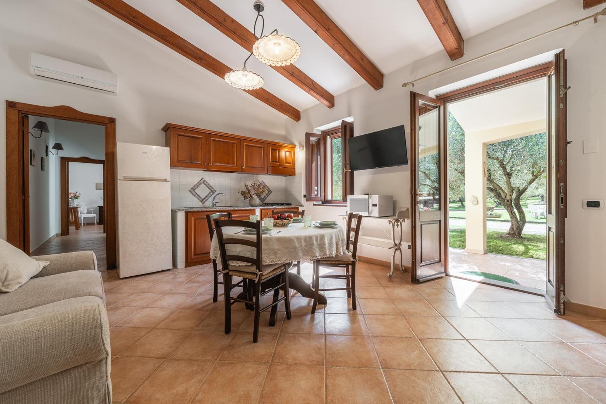 Residenza Parco Degli Ulivi Villa Villamassargia Bagian luar foto