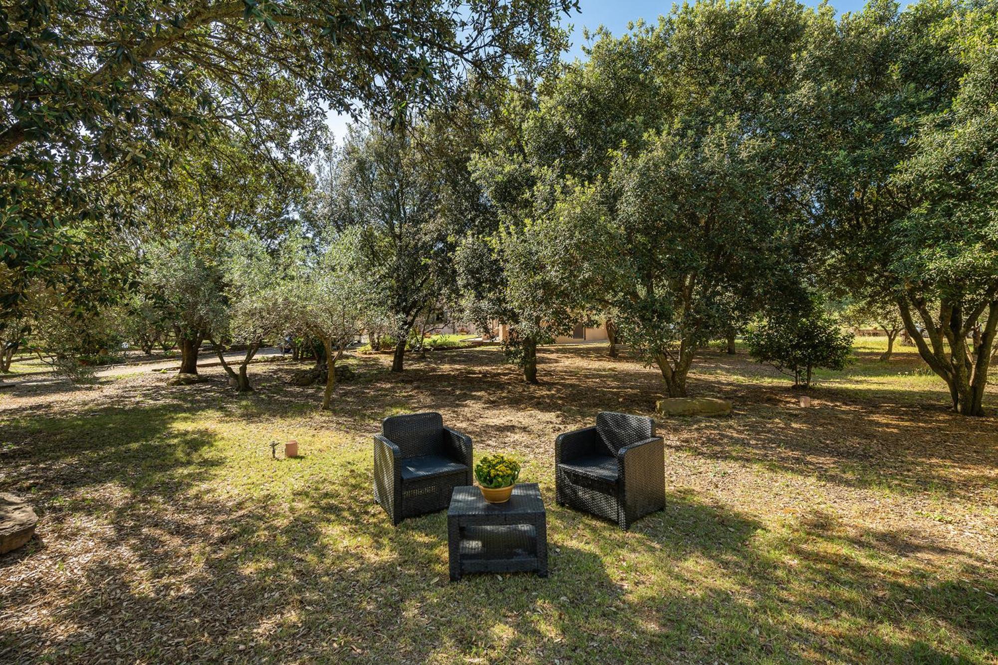 Residenza Parco Degli Ulivi Villa Villamassargia Bagian luar foto